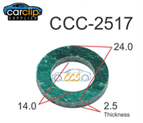 Automotive Sump Plug Washers 25pcs CCS-2517