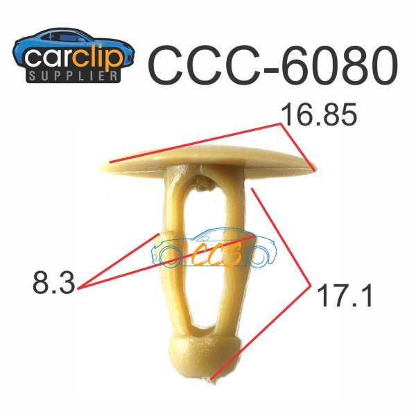 Toyota Hiace Brown Trim Retainer Clips CCS-6080