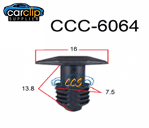 Trim Retainer Clips CCS-6064