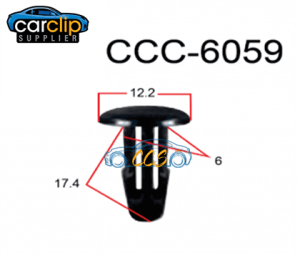Trim Retainer Clips CCS-6059 25pcs