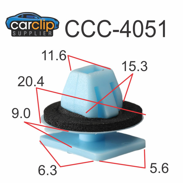 Toyota Exterior Mould Clips & Interior Trim Clips 25pcs CCS-4501