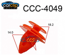 CCS-4049 BMW Mould Clips 25pcs 